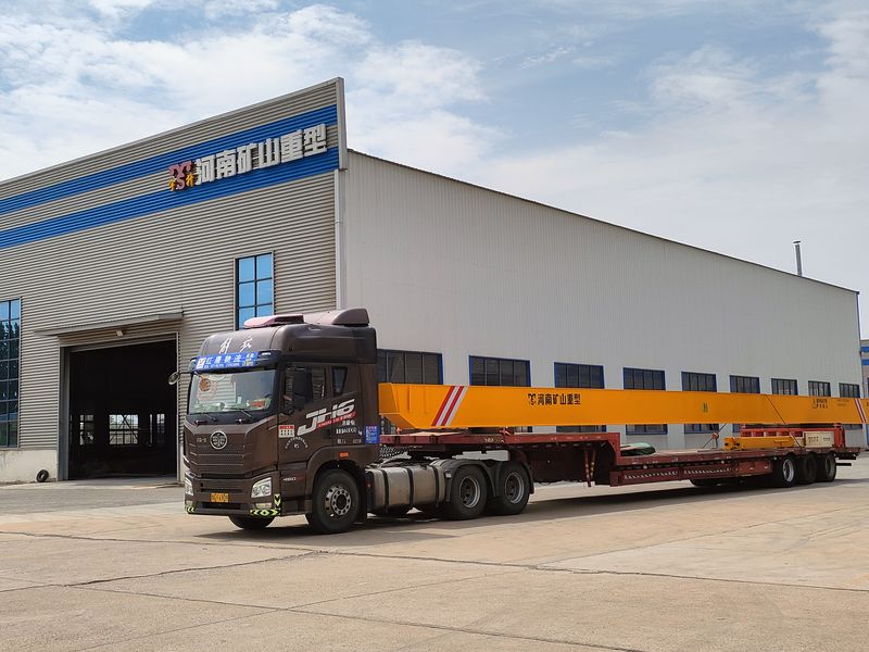 電動單梁起重機 HD5t—22.5m 制作完成，發往江西南昌交付客戶使用。